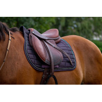 Tapis de selle Equithème Domino Violet