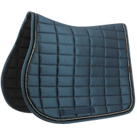 Tapis de selle Equithème Domino Bleu Tapis de selle Equithème Domino Bleu