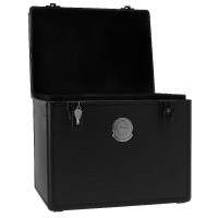 Coffre de pansage Equithème Je t'aime Amande Marron