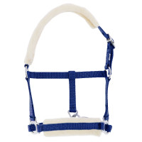 Licol foal Riding World mouton synthétique Rouge