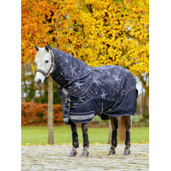 LeMieux Arika Star buiten deken 100 g Marine Marineblauw