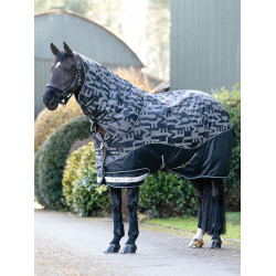 Couverture d’extérieur LeMieux réfléchissante 200g Arika 600D Noir