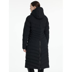 Doudoune matelassé longue LeMieux imperméable Hayley Noir