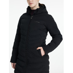 Doudoune matelassé longue LeMieux imperméable Hayley Noir
