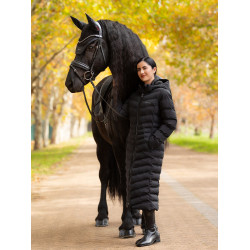 Doudoune matelassé longue LeMieux imperméable Hayley Noir