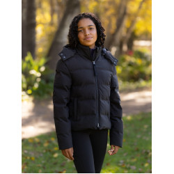 Manteau d’équitation Young Rider LeMieux imperméable Daisy Noir