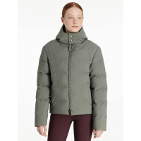 Manteau d’équitation Young Rider LeMieux imperméable Daisy Rosemary Vert
