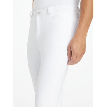 Pantalon d’équitation LeMieux fond silicone Sports homme Blanc Pantalon d’équitation LeMieux fond silicone Sports homme Blanc