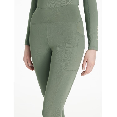 Pull-on d’équitation LeMieux brossé Natalie femme Rosemary Vert Pull-on d’équitation LeMieux brossé Natalie femme Rosemary Vert