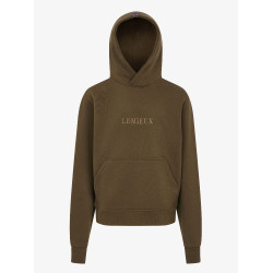 LeMieux Young Rider hoodie voor jongens Alpine Bruin