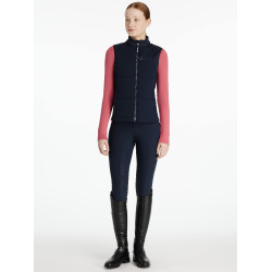 Veste sans manches d’entraînement Young Rider LeMieux Pammy Marine Bleu marine