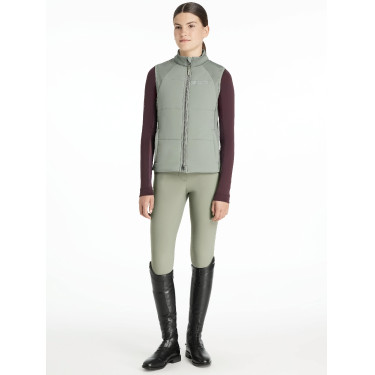 Mouwloos trainingsvest Young Rider LeMieux Pammy Rozemarijn Groen Mouwloos trainingsvest Young Rider LeMieux Pammy Rozemarijn Groen