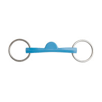 Bit 2 ringen Metalab Flexi recht halve maan Blauw Bit 2 ringen Metalab Flexi recht halve maan Blauw