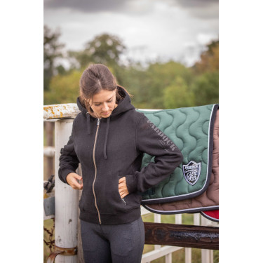 Sweatshirt Montebello Paddock Sports Zwart