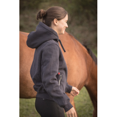 Sweatshirt Montebello Paddock Sports Zwart Sweatshirt Montebello Paddock Sports Zwart