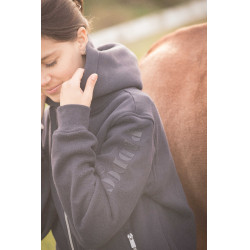 Sweatshirt Montebello Paddock Sports Zwart