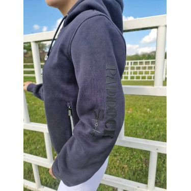 Sweatshirt Montebello Paddock Sports Zwart Sweatshirt Montebello Paddock Sports Zwart