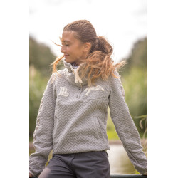 Sweat Pénélope Pépita Gris Sweat Pénélope Pépita Gris