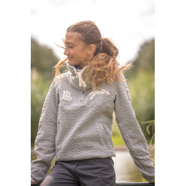 Sweat Pénélope Pépita Gris Sweat Pénélope Pépita Gris