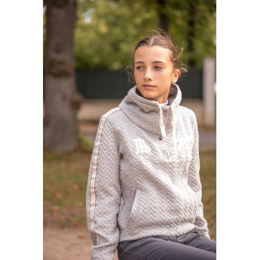 Sweat Pénélope Pépita Gris Sweat Pénélope Pépita Gris