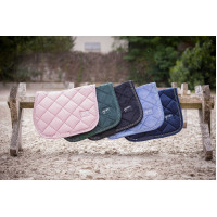 Tapis de selle Pénélope New Strass Bleu marine Tapis de selle Pénélope New Strass Bleu marine