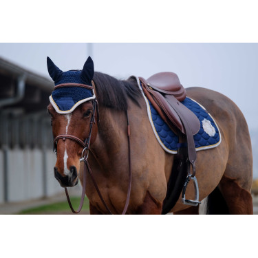 Zadeldek Equithème Denim Marineblauw Zadeldek Equithème Denim Marineblauw