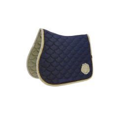 Zadeldek Equithème Denim Marineblauw