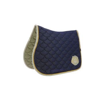 Zadeldek Equithème Denim Marineblauw