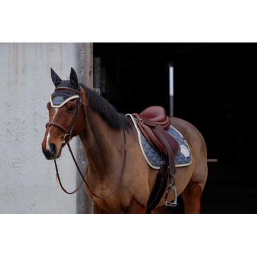 Zadeldek Equithème Denim Grijs Zadeldek Equithème Denim Grijs