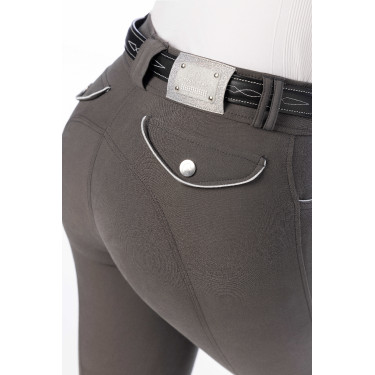 Pantalon Equithème Belinda Anthracite Gris Pantalon Equithème Belinda Anthracite Gris