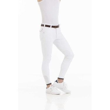 Pantalon Equithème Eliot Blanc Pantalon Equithème Eliot Blanc