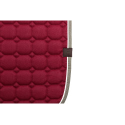 Tapis de selle Equithème Orion Cerise Rouge