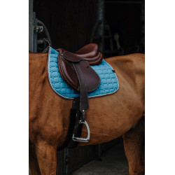 Tapis de selle Equithème Orion Turquoise Bleu