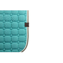 Tapis de selle Equithème Orion Turquoise Bleu