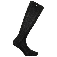 Chaussettes Equithème Roman Noir Chaussettes Equithème Roman Noir