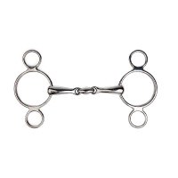 Mors réglable Metalab 3 anneaux double brisure