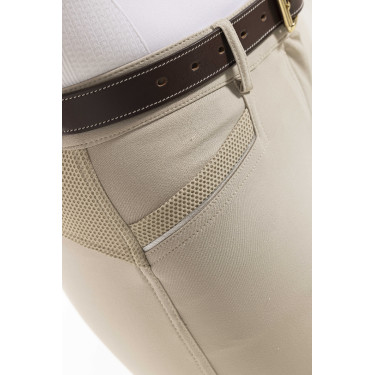 Pantalon Equithème Kendal fond silicone Beige