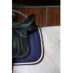 Zadeldek Equithème Softy Marineblauw