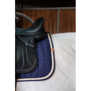 Zadeldek Equithème Softy Marineblauw