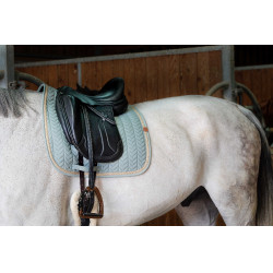 Zadeldek Equithème Softy Lichtgroen