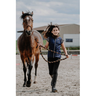 Gilet sans manches Equithème Luna enfant Bleu marine Gilet sans manches Equithème Luna enfant Bleu marine