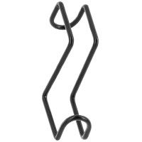 Korte hoofdstelhouder Hippotonic met haken Zwart Korte hoofdstelhouder Hippotonic met haken Zwart