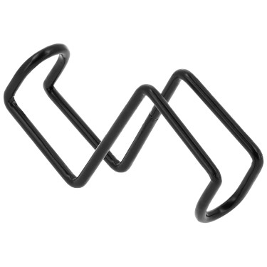 Porte-bride court Hippotonic à crochets Noir Porte-bride court Hippotonic à crochets Noir