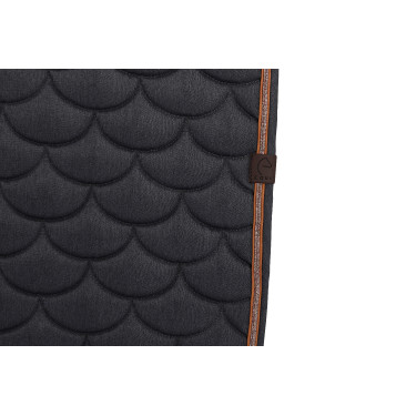 Tapis de selle Equithème Khadi Gris foncé