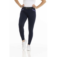 Broek Equithème Kylie siliconenzitvlak Marineblauw Broek Equithème Kylie siliconenzitvlak Marineblauw