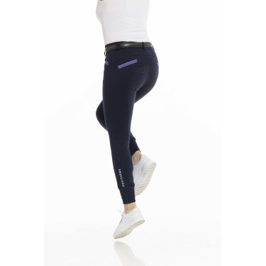 Pantalon Equithème Kylie fond silicone Bleu marine Pantalon Equithème Kylie fond silicone Bleu marine