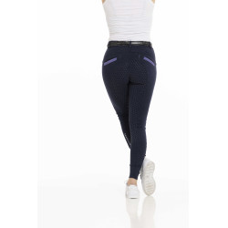 Broek Equithème Kylie siliconenzitvlak Marineblauw Broek Equithème Kylie siliconenzitvlak Marineblauw