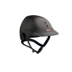 Casque d'équitation NACA Gravity S carbone Carbone noir mat / rose gold