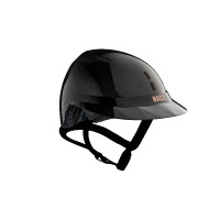 Casque d'équitation NACA Gravity S carbone Carbone bleu brillant Casque d'équitation NACA Gravity S carbone Carbone bleu brillant