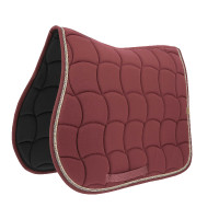 Tapis de selle Equithème Shiny Bordeaux Tapis de selle Equithème Shiny Bordeaux